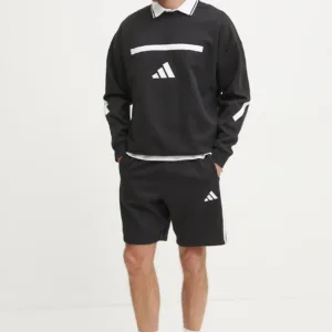 adidas bluza Z.N.E. męska kolor czarny z nadrukiem JD5982
