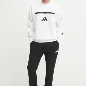 adidas bluza Z.N.E. męska kolor beżowy z nadrukiem JF2451
