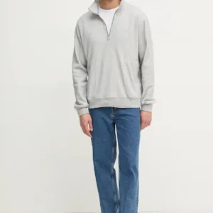 adidas Originals bluza Essential męska kolor szary z aplikacją JD2447