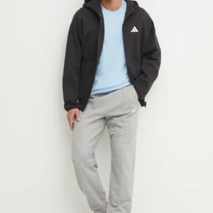 adidas bluza Future Icons męska kolor czarny z kapturem z nadrukiem JI8768