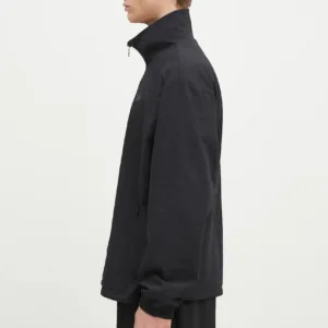 adidas Originals bluza Fashion Seersucker Firebird Track Top męska kolor czarny z kapturem gładka JC7416