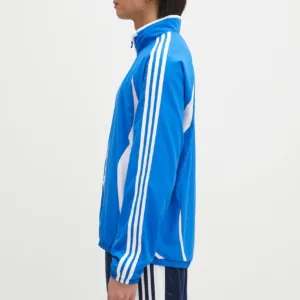 adidas Originals bluza Teamgeist Tracktop męska kolor niebieski wzorzysta JP1117