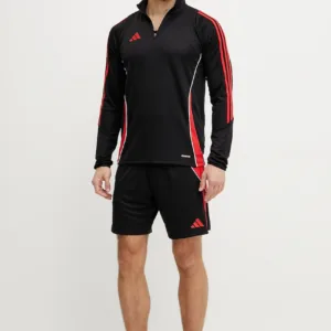 adidas Performance bluza treningowa Tiro 24 kolor czarny wzorzysta JN4565