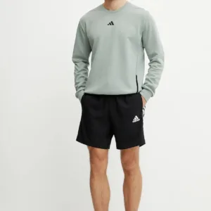 adidas Performance bluza treningowa Designed for Training kolor zielony gładka JI8166