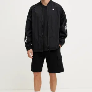 adidas Originals bluza SST TRACK TOP męska kolor czarny gładka JX1618
