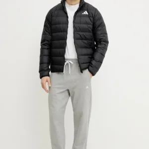adidas kurtka puchowa Essential kolor czarny przejściowa JD1046