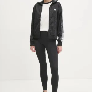 adidas legginsy City Escape damskie kolor czarny gładkie JF3414