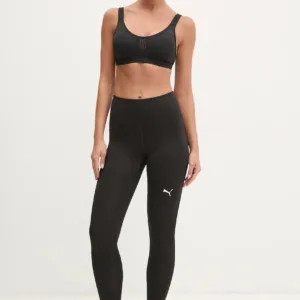 Puma legginsy treningowe Essentials kolor czarny gładkie 525899