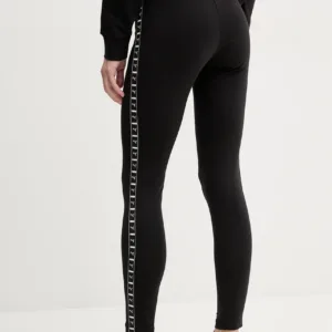 Puma legginsy damskie kolor czarny z aplikacją 685014