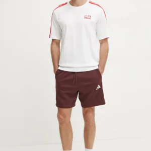 adidas szorty Essentials męskie kolor czerwony JE6418