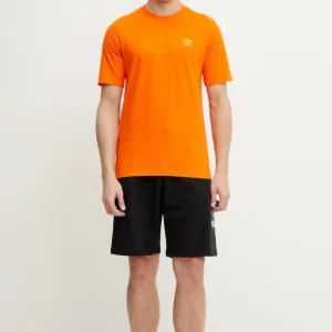 adidas Originals szorty bawełniane Trefoil kolor czarny JP2684