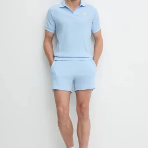 adidas Originals szorty Sprinter Shorts męskie kolor niebieski KC0692