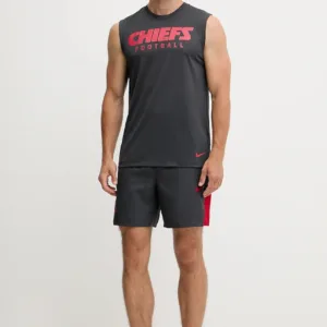 Nike szorty San Francisco 49ers męskie kolor szary 01NA-508M-9B-V75