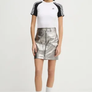 adidas Originals t-shirt 3S SLIM TEE damski kolor biały JD0834