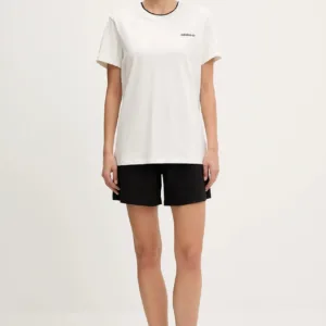 adidas Originals t-shirt bawełniany Graphic Loose T damski kolor biały JC7768