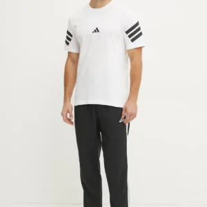 adidas t-shirt bawełniany Future Icons męski kolor biały gładki JD4880