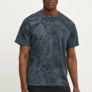 adidas Performance t-shirt treningowy Power kolor granatowy wzorzysty JP3340