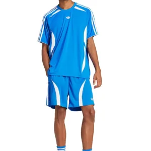 adidas Originals t-shirt Teamgeist Tee męskie kolor niebieski z aplikacją JP1114