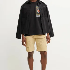 adidas TERREX t-shirt sportowy x National Geographic kolor czarny z nadrukiem JD5964