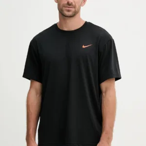 Nike t-shirt kąpielowy kolor czarny NESSF522