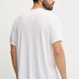 Nike t-shirt treningowy kolor biały NESSF523