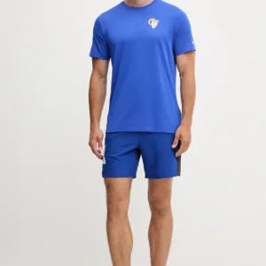 Nike t-shirt Los Angeles Rams męski kolor fioletowy z nadrukiem 02TI-4NP-95-FEJ