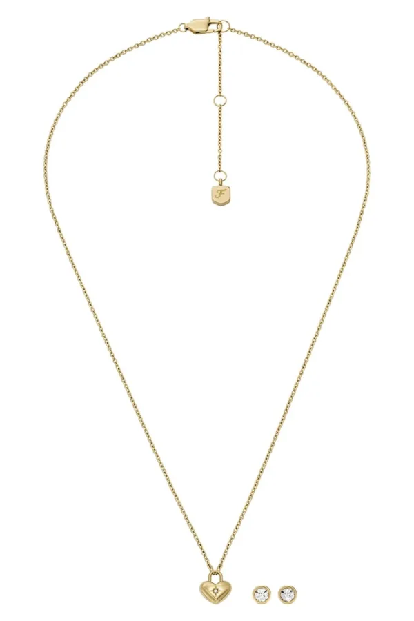 Fossil komplet biżuterii w pudełku prezentowym