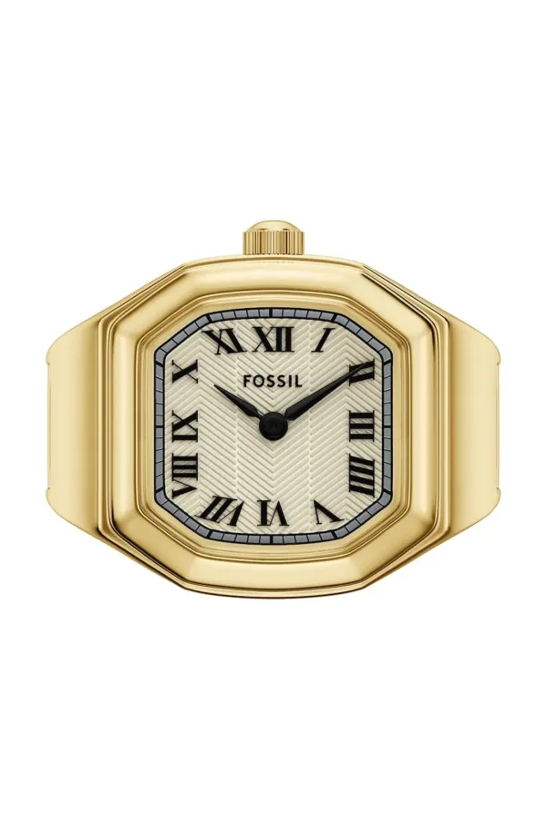 Fossil pierścionek z zegarkiem
