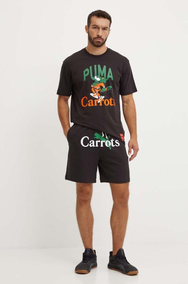 Puma t-shirt bawełniany PUMA X CARROTS Graphic Tee