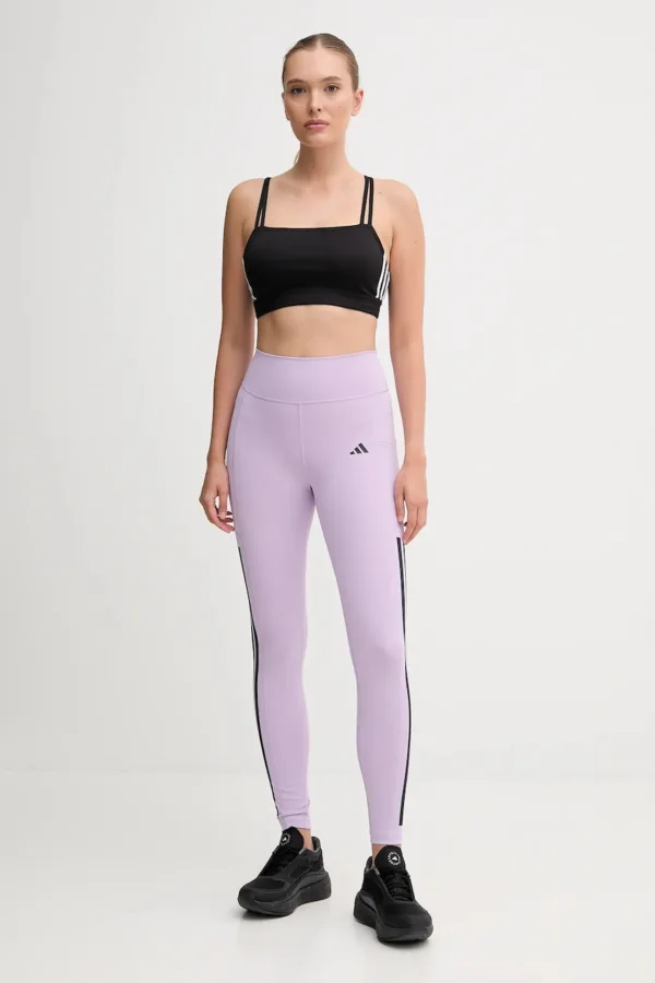 adidas Performance legginsy treningowe Optime 3-Stripes