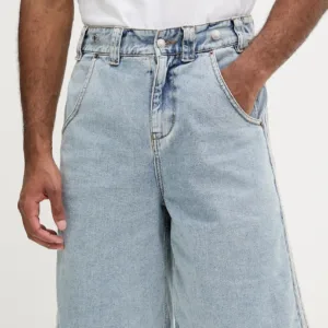 adidas Originals ogrodniczki jeansowe Pride x Jeremy Scott