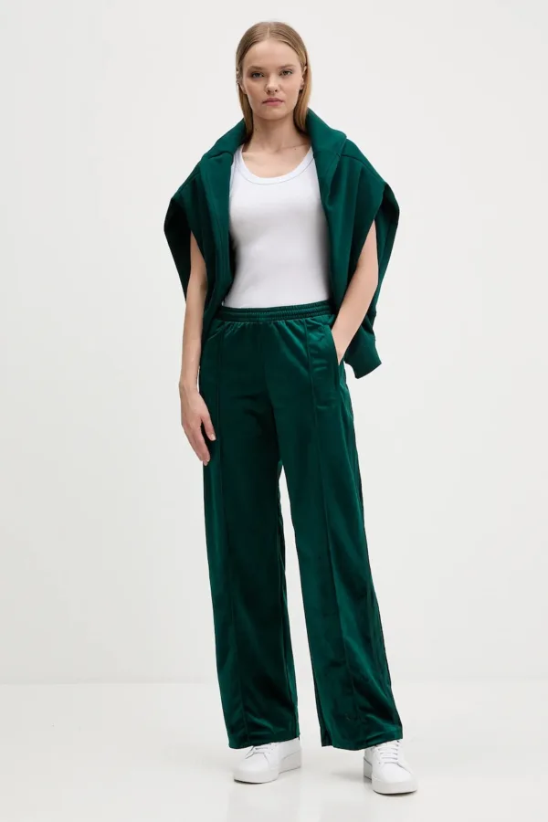 adidas Originals spodnie dresowe welurowe Velvet Tp