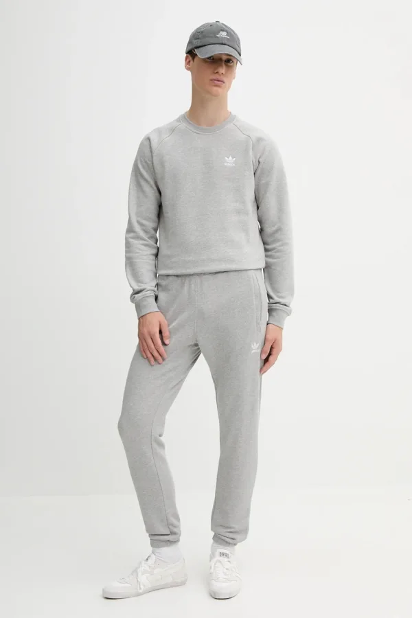 adidas Originals spodnie dresowe bawełniane Essentials