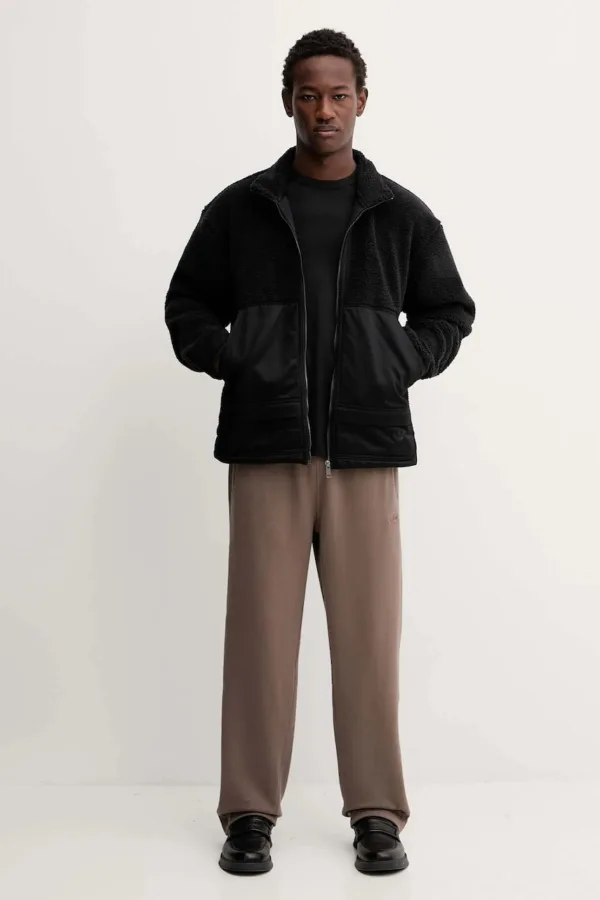 adidas Originals spodnie dresowe bawełniane Ess Wide Pt