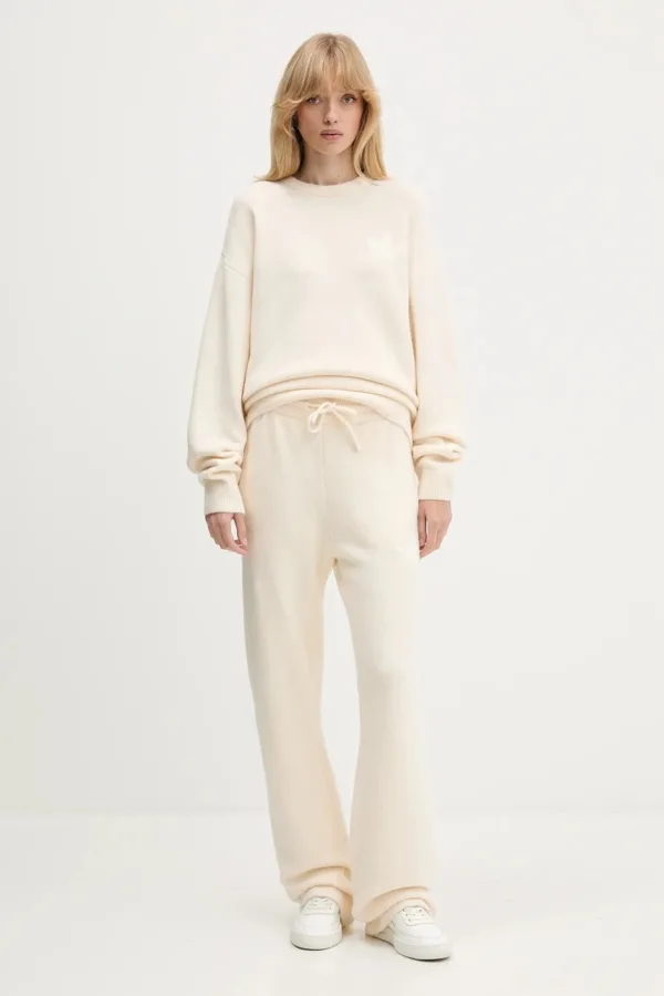 adidas Originals spodnie dresowe z domieszką wełny Knitted Pants