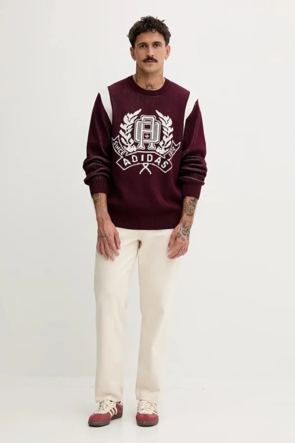 adidas Originals sweter bawełniany Varsity Regular