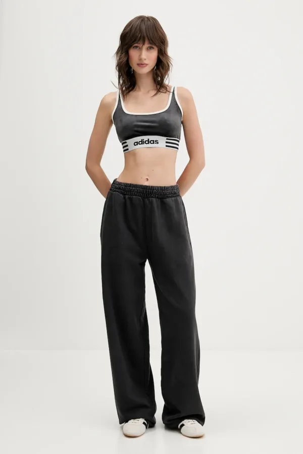 adidas Originals top welurowy Winterized