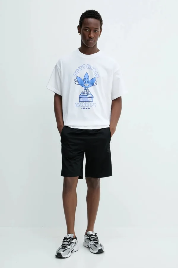 adidas Originals t-shirt bawełniany Smile Treffy Graphic