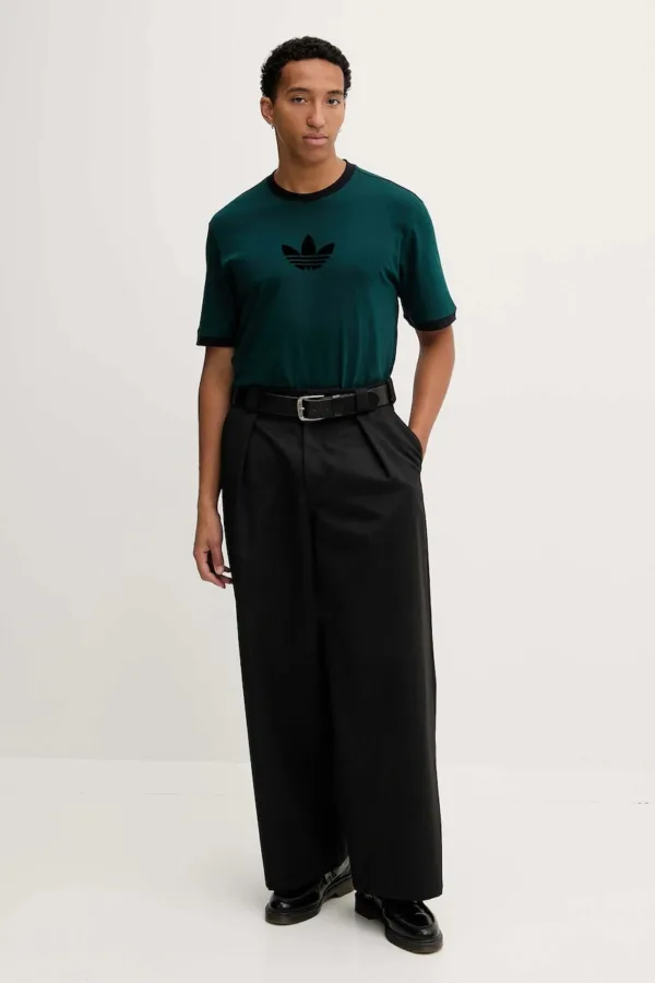 adidas Originals t-shirt bawełniany Adicolor loose 2000s