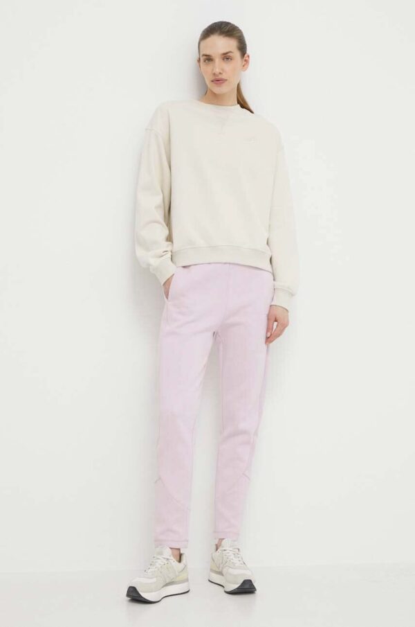 New Balance bluza bawełniana WT41500LIN