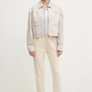 adidas Originals kurtka bawełniana AOP CROP JACKET