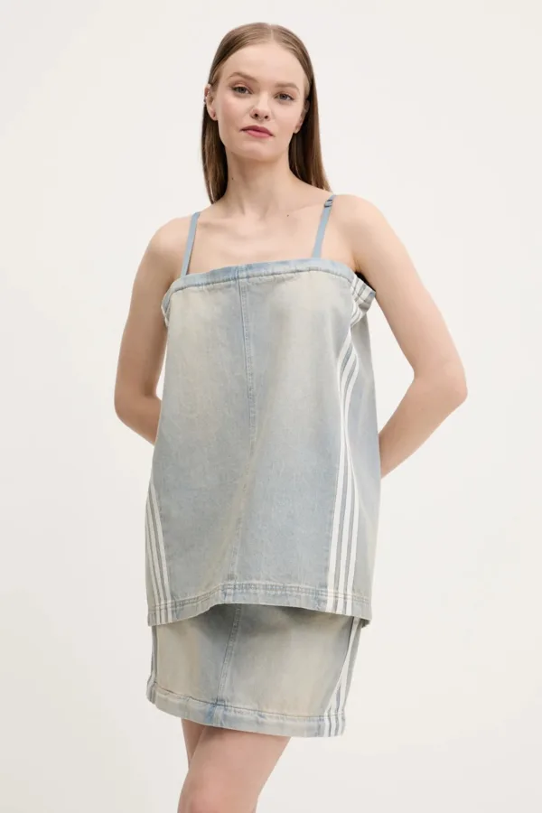 adidas Originals spódnica jeansowa DENIM ZIP SKIRT