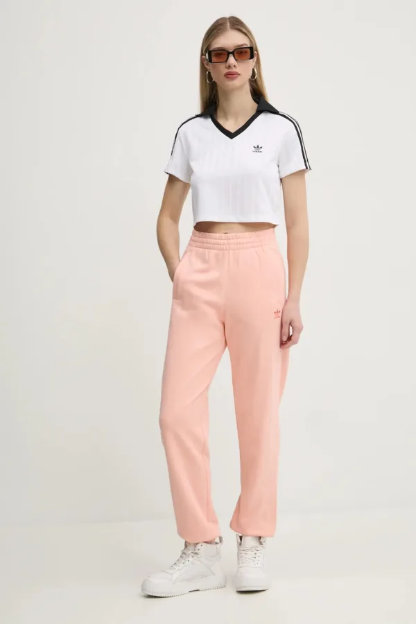 adidas Originals spodnie dresowe bawełniane Essential