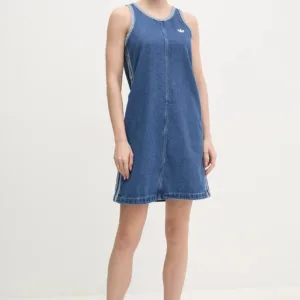 adidas Originals sukienka jeansowa DENIM 3S DRESS