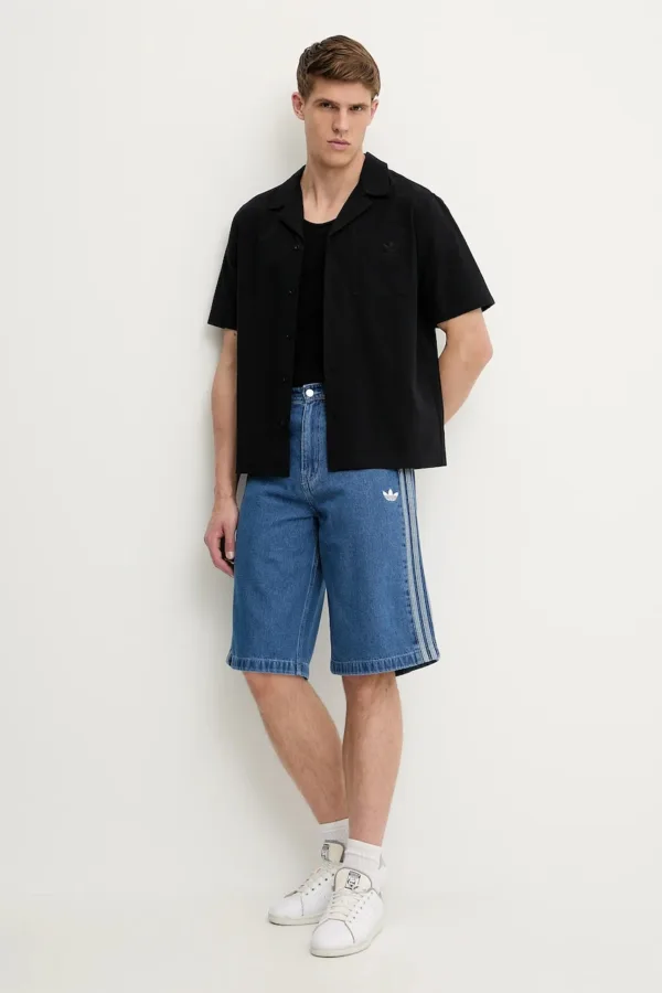 adidas Originals szorty jeansowe Firebird