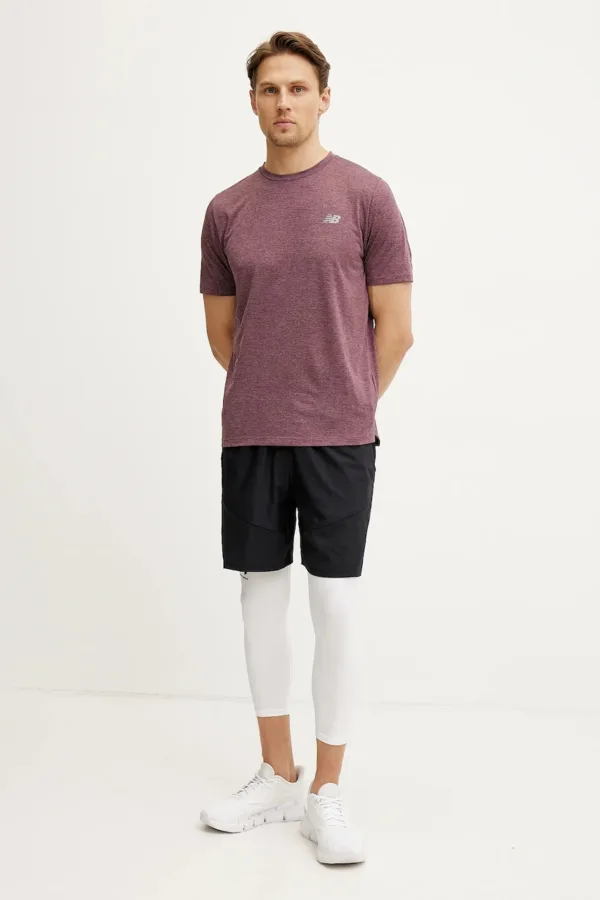 New Balance t-shirt do biegania Athletics