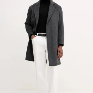 Guess płaszcz z dodatkiem wełny AUSTIN